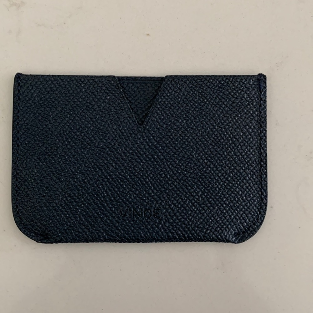 New! Vince leather card holder